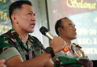 Kapendam saat di Desa Blubuk Kronjo Kabupaten Tanggerang