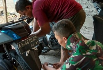 Penambal Ban Juga Merasakan Dampak Positif TMMD Kalikondang