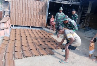 Genteng Mantili Dan Garuda Ikut Eksis Dalam TMMD Reg 105 Kodim Klaten