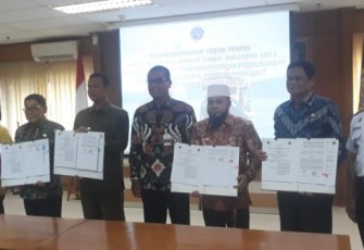 Wali Kota Bengkulu Helmi Hasan Terima Hibah Kapal Pelayaran Dari Direktorat Jenderal Perhubungan Laut Kementerian Perhubungan RI 
