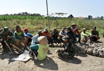 Satgas TMMD Kodim 0712/Tegal Bersama Masyarakat Desa Jatimulya