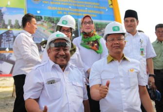 Pembangunan Taman Pasir Putih dan Gedung Bapelkes Provinsi Bengkulu Resmi Dimulai