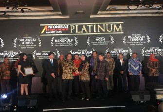 Provinsi Bengkulu Kembali Raih Penghargaan Platinum IAA 2019