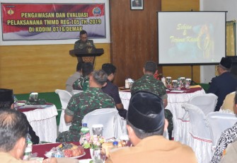 Tim Wasev Apresiasi Positif TMMD Reguler Demak
