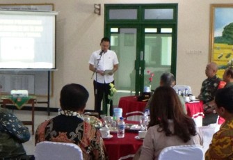 Wakil Bupati Tegal saat sampaikan amanat Bupati Tegal