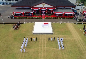 Upacara HUT RI Ke-74 di Bengkulu Khitmad