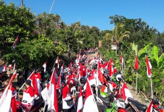 Semarak Merah Putih Warga Gunungwungkal 
