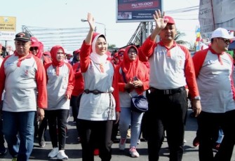 Ratusan Komunitas Meriahkan HUT Ke 74 RI