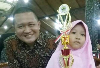 Karateka Cilik Dojo Kodim 0713/Brebes Peraih Emas Tingkat Jawa Tengah