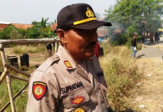 Kapolsek Suradadi Tegal Apresiasi Pembangunan Akses TMMD