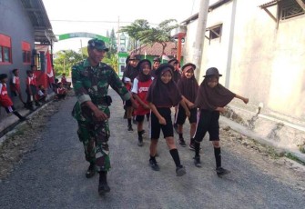 Jalan Hasil TMMD Reguler Tegal Menjadi Tempat Baru Latihan Hanmars