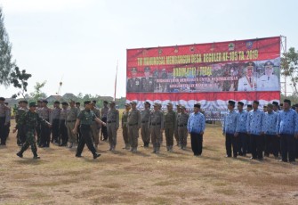 Atensi Pangdam Diponegoro Saat Menutup TMMD Reguler Tegal