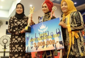 Dina Safira Roudatul Jinnan Duta Anti Narkoba 2019 Kabupaten Brebes