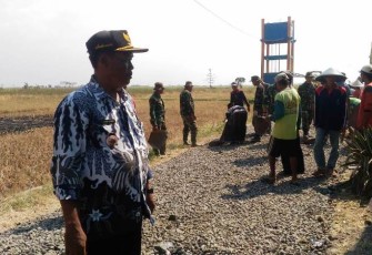 Kades Jatimulya tinjau lokasi TMMD Tegal