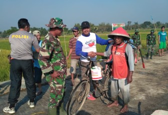 Petani Jimbung Gembira Telah Dibuatkan Jembatan Dan Jalan Yang Layak Oleh TNI