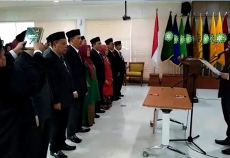 Pelantikan Wakil Rektor Dekan Direktur Pascasarjana Dan Ketua Lembaga UIN Sunan Gunung Djati 