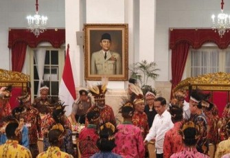 Pertemuan Tokoh Papua Dengan Presiden Jokowi