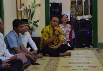 Dandim Klaten Doa Bersama Warga Kliwonan Klaten