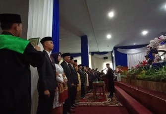 Pelantikan Anggota DPRD Kabupaten Bengkulu Tengah Periode 2019 2024 