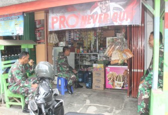 TMMD ke-106 Kodim Cilacap Bawa Berkah Warung Warga