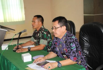 Mantapkan Rencana Pembukaan TMMD 106 Kodim Cilacap Gelar Rapat