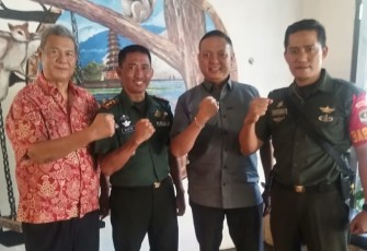 Dandim 0505/Jakarta Timur Sambangi Tokoh Masyarakat Duren Sawit
