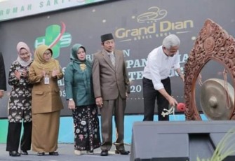 Gubernur Jawa Tengah Ganjar Pranowo Resmikan Empat Rumah Sakit Harapan Sehat Dan Hotel Grand Dian Guci 
