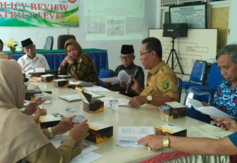 Dinas Kesehatan Kota Bengkulu Gelar FGD Policy Review At Districk Level