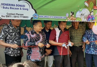 Launching Oemah Maos Taman Bacaan Masyarakat di Songgom Brebes
