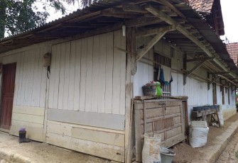 Keadaan Rumah Sahidin di Pra TMMD 106 Cilacap yang Memprihatinkan