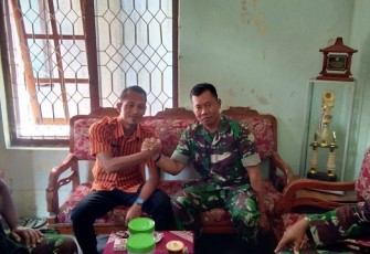 Danramil Bayat Selalu Jalin Hubungan Baik Dengan Kepala Desa Wilayah Binaannya