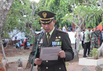 Komandan Kodim 0718/Pati Letkol Arm Arief Darmawan, S.Sos