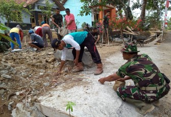 Pelaksanaan Pekerjaan Dalam TMMD 106 Kodim 0703 Cilacap