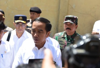 Panglima TNI Dampingi Presiden RI di Wamena Papua