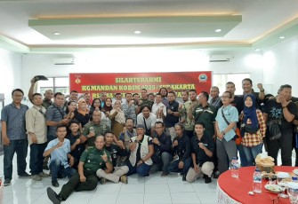 Dandim 0735/Surakarta Jalin Sulaturahmi Dengan Awak Media