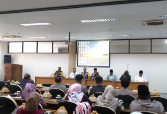 Suasana Dialog Tematik dan Desk Pilkades Serentak Tahun 2019