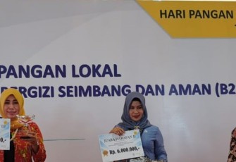 TP PKK Kabupaten Mukomuko Raih Juara Harapan Tiga Dalam Festival Pangan Lokal Beragam Bergizi Seimbang Dan Aman 