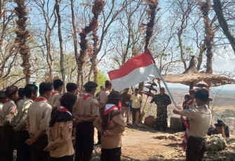 Aksi Saka Wira Kartika Koramil 16/Larangan Jelajah Gunung Nyapa Karangbale