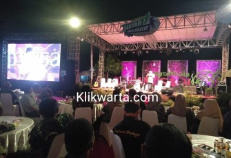 Plt Wali Kota Blitar Santoso Saat Memberikan Sambutan Dalam Peluncuran Kampung Kreatif  