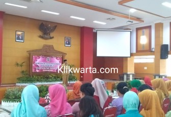Plt Wali Kota Blitar Santoso Berikan Sambutan 