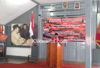 Plt Wali Kota Blitar Santoso Dalam Seminar Pemuda Pancasila Dikomplek Istana Gebang Kota Blitar 