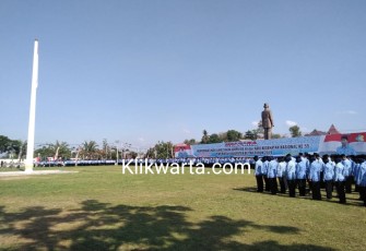 Pelaksanaan Upacara Bendera Peringatan HUT Korpri ke 48 Dan HKN 