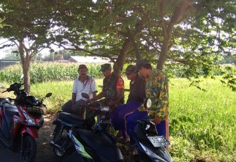 Serda Sulatin Babinsa Koramil 02/Jononalan Kodim 0723 Klaten Dekat Dengan Warga 
