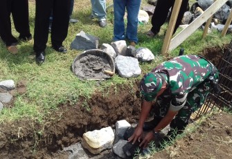 Pelwtakan baru pertama dalam pembangunan gedung serbaguna 