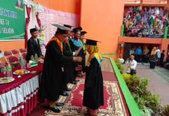Wisuda Santri ke-IX Tingkat TPQ Dan MDTA Kabupaten Bengkulu Selatan 