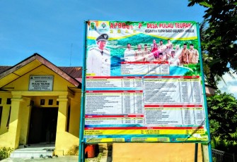 Kantor Desa Pulau Teupah