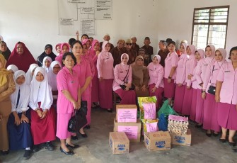 Ketua Yayasan Kemala Bayangkari Tumbuhkan Kesadaran Siswa Berbakti Kepada Orang Tua