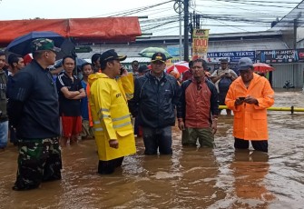 Dandim 0506/Tgr Bersama Wali Kota Lakukan Peninjauan