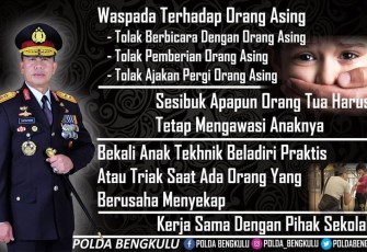 Imbauan Kapolda Bengkulu