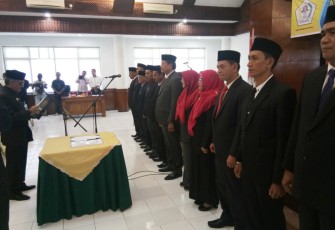 pelantikan 11 Pejabat Tinggi Pratama